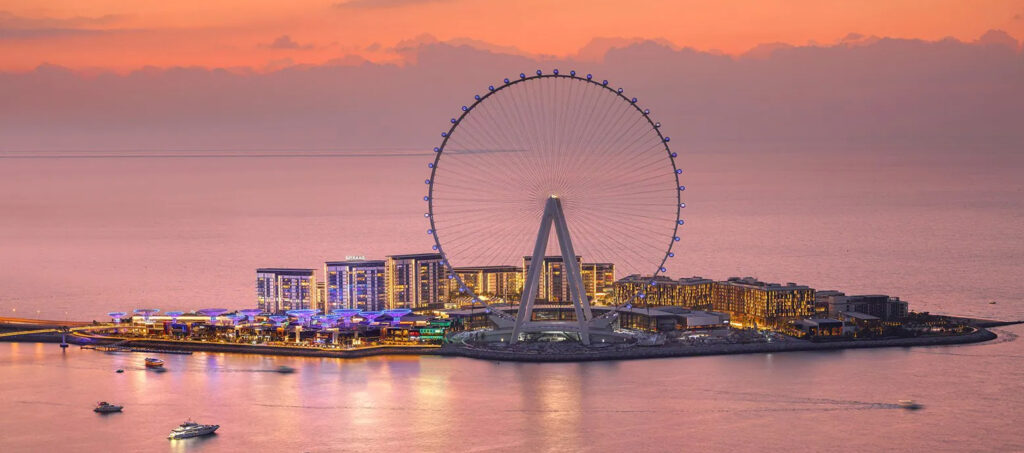 Ain Dubai, the world’s tallest observation wheel