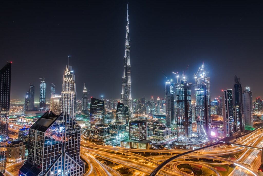 The Iconic Skylines of Dubai, UAE