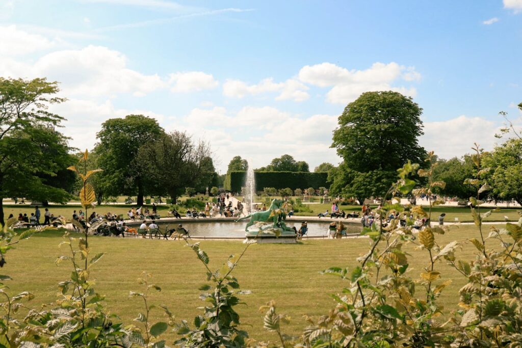 The Lush Luxembourg Gardens