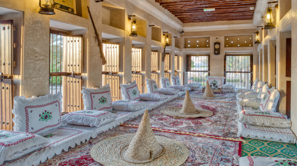 The Majlis Ghorfat Umm Al Sheif is a historical landmark